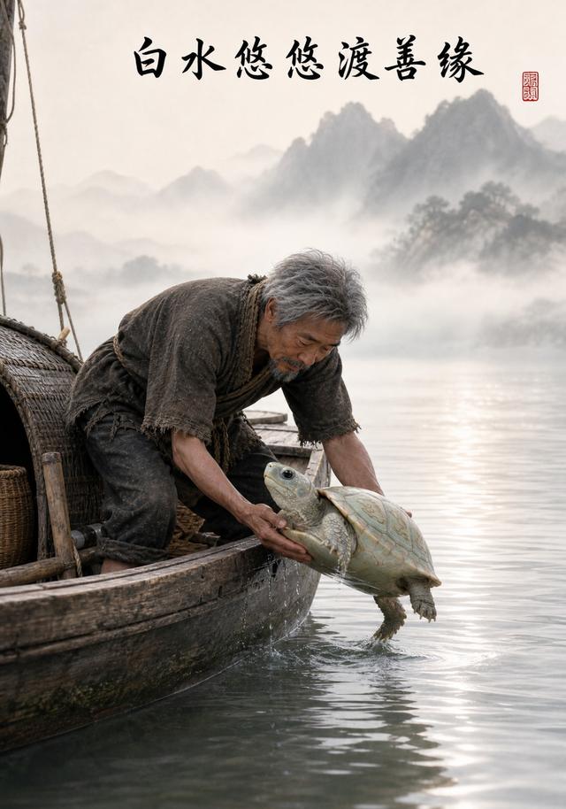 白水悠悠渡善缘