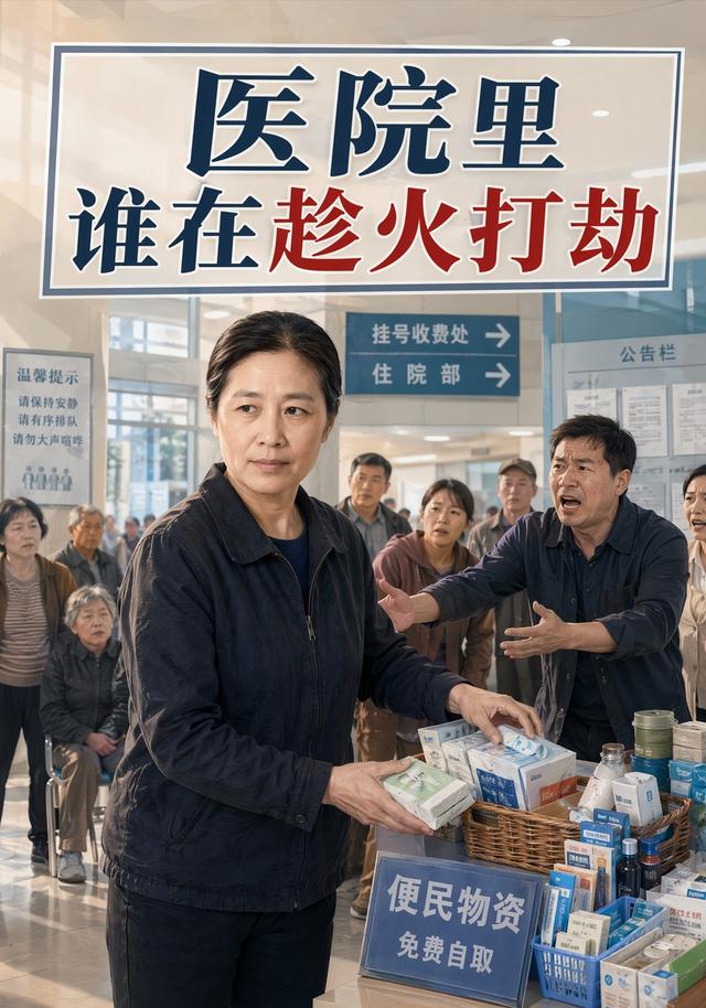 医院里谁在趁火打劫封面