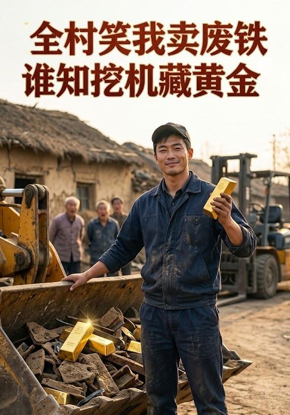 全村笑我卖废铁，谁知挖机藏黄金