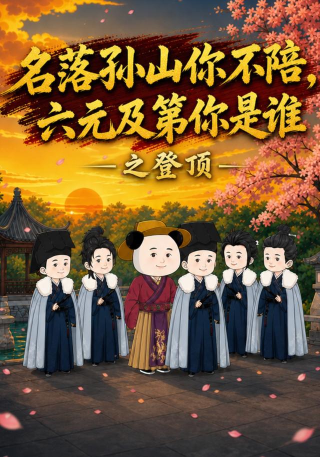 名落孙山你不陪，六元及第你是谁之登顶