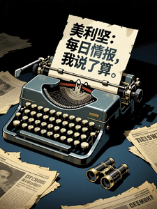 美利坚:每日情报,我说了算 cover