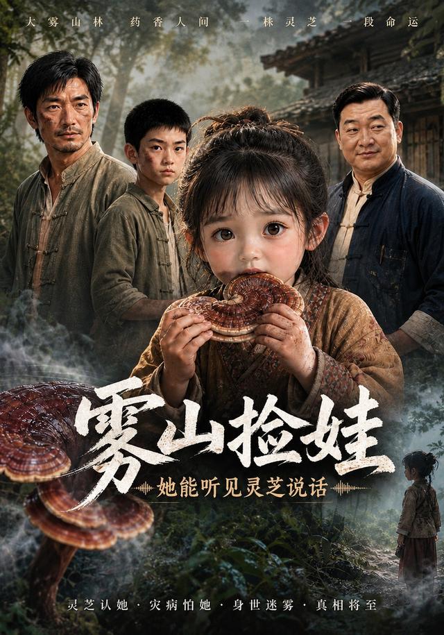 2026年奇幻漫剧《雾山捡娃她能听见灵芝说话（第一季）》