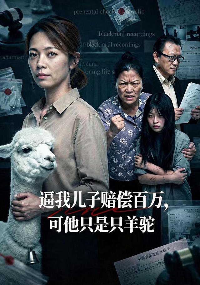 逼我儿子赔偿百万，可他只是只羊驼 cover