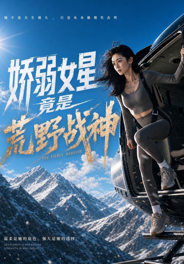娇弱女星竟是荒野战神