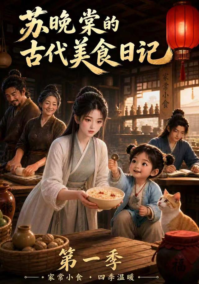 苏晚棠的古代美食日记 cover