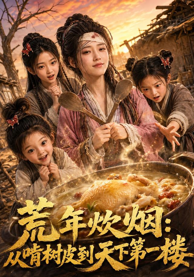 荒年炊烟：从啃树皮到天下第一楼 cover