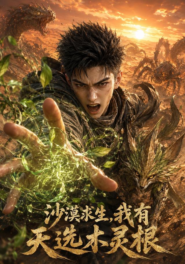 沙漠求生,我有天选木灵根