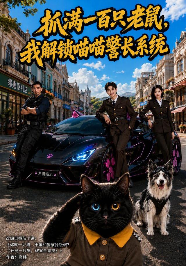抓满一百只老鼠，我解锁喵喵警长系统 cover