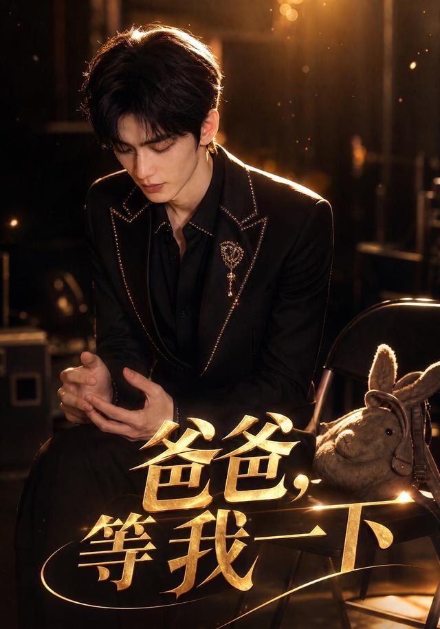 爸爸，等我一下