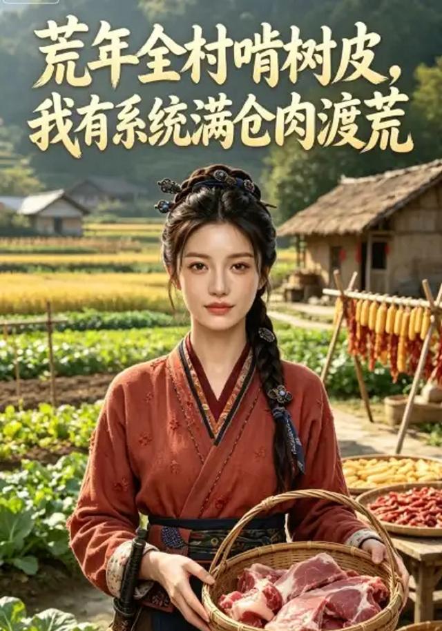 荒年全村啃树皮，我有系统满仓肉渡荒