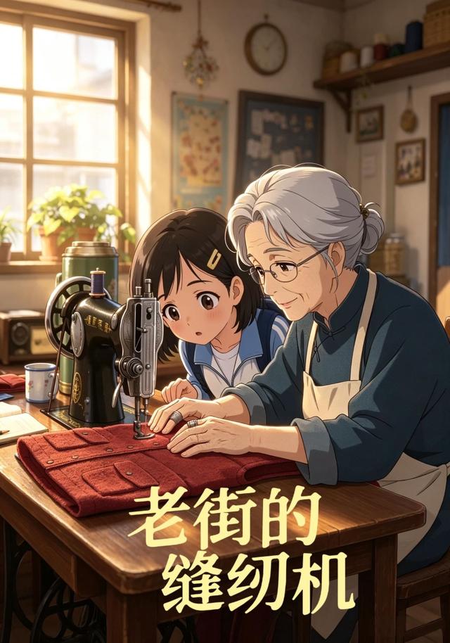 老街的缝纫机 cover
