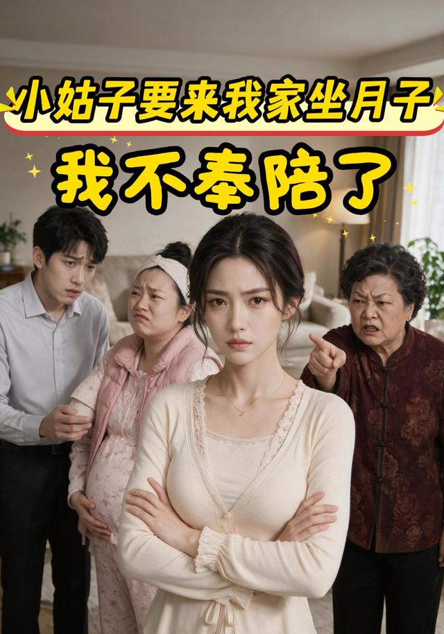 小姑子要来我家坐月子我不奉陪了