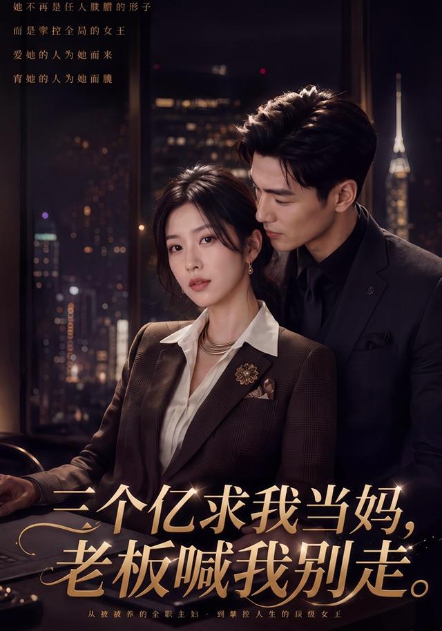 三个亿求我当妈，老板喊我别走