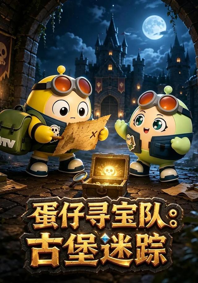 蛋仔寻宝队：古堡迷踪 cover