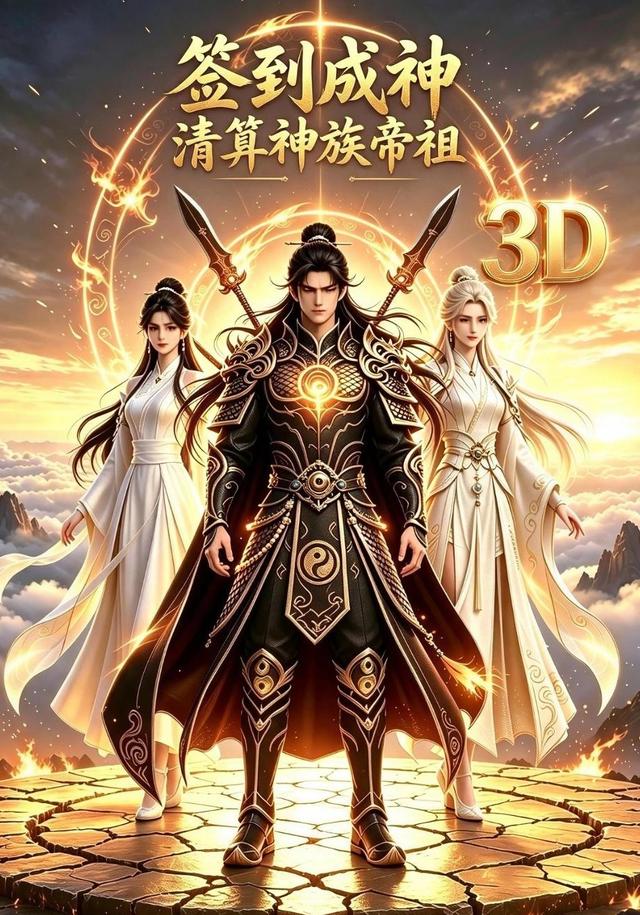 签到成神，清算神族帝祖3D cover