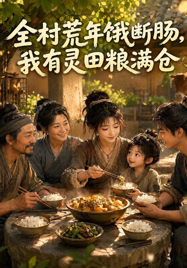 全村荒年饿断肠，我有灵田粮满仓 cover
