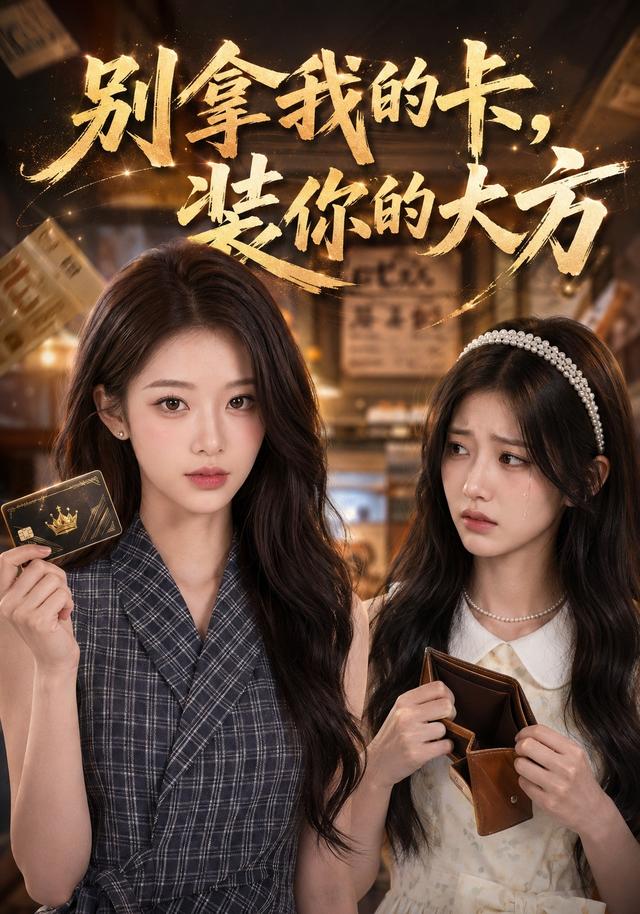 别拿我的卡，装你的大方
