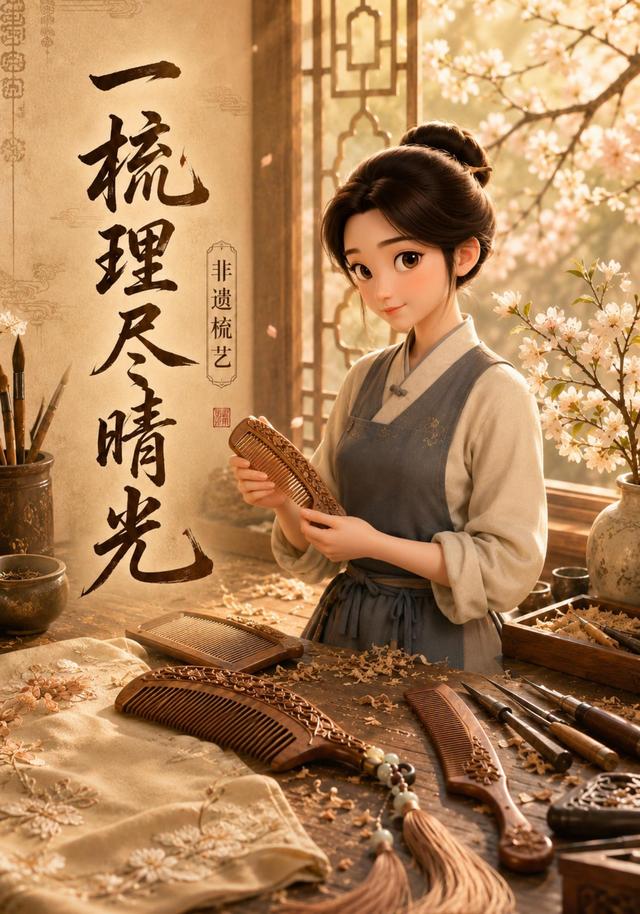 一梳理尽晴光