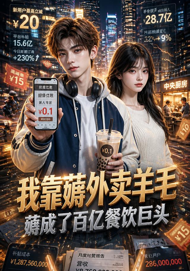 我靠薅外卖羊毛，薅成了百亿餐饮巨头 cover