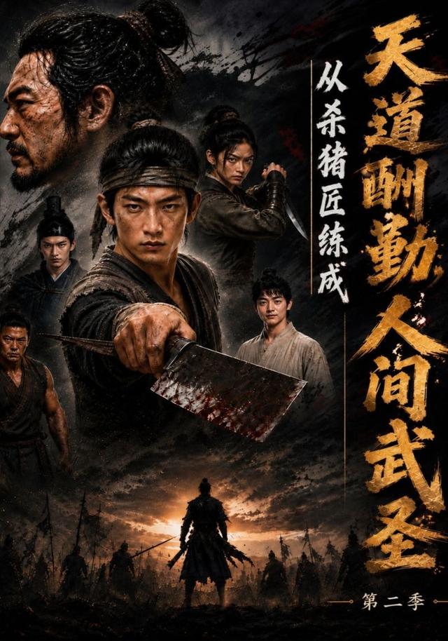 天道酬勤，从杀猪匠练成人间武圣第二季