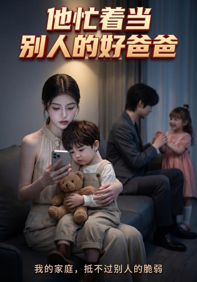 他忙着当别人的好爸爸