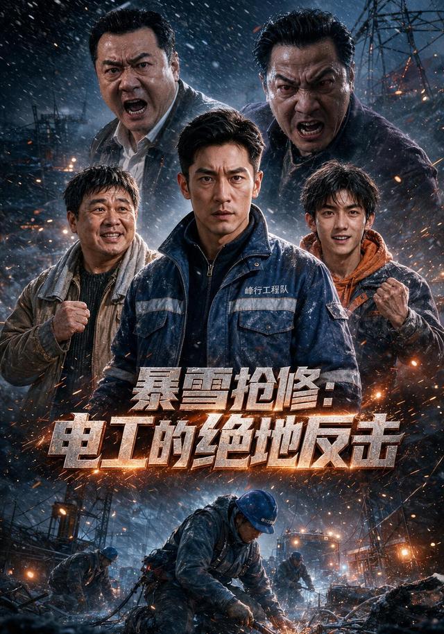 暴雪抢修：电工的绝地反击 cover