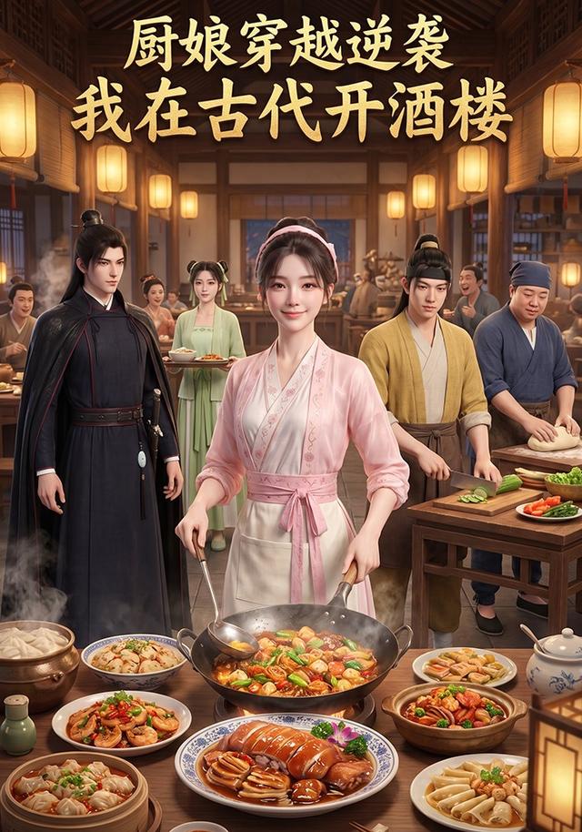 厨娘穿越逆袭：我在古代开酒楼 cover
