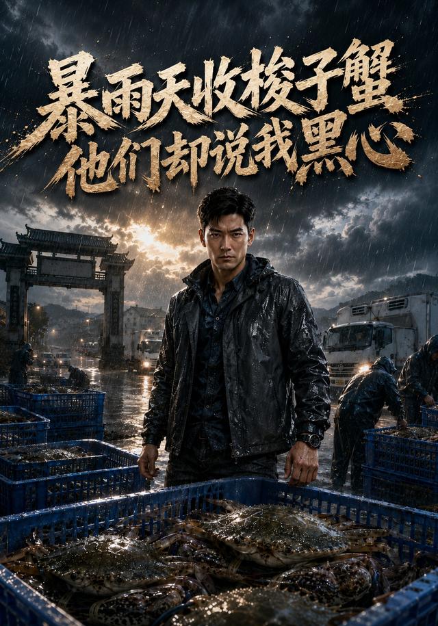 暴雨天收梭子蟹，他们却说我黑心