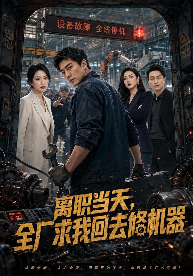 离职当天，全厂求我回去修机器 cover