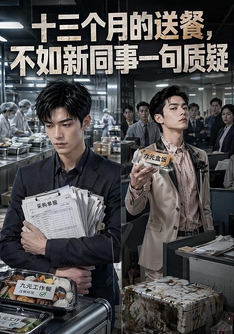 十三个月的送餐，不如新同事一句质疑 cover