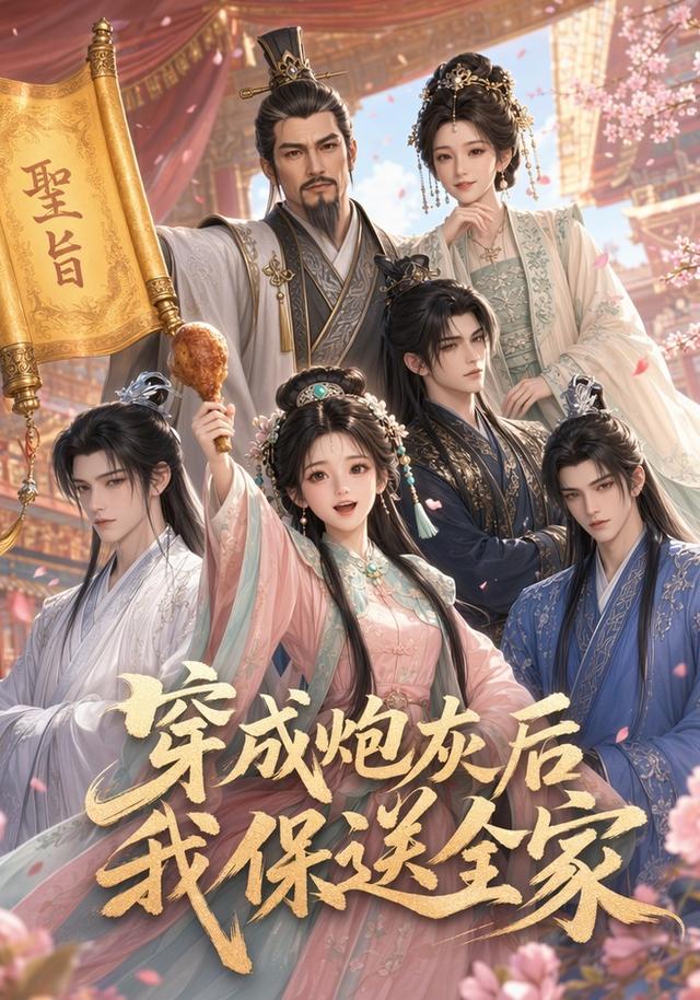 穿成炮灰后我保送全家 cover
