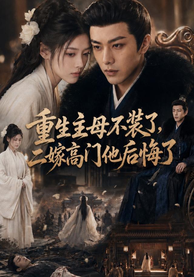 重生主母不装了，二嫁高门他后悔了 cover