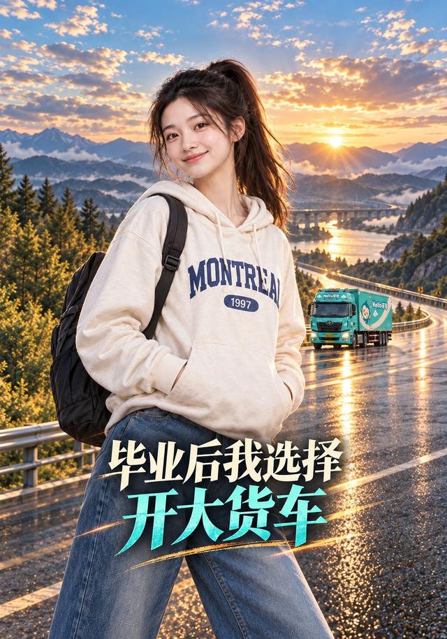 毕业后我选择开大货车