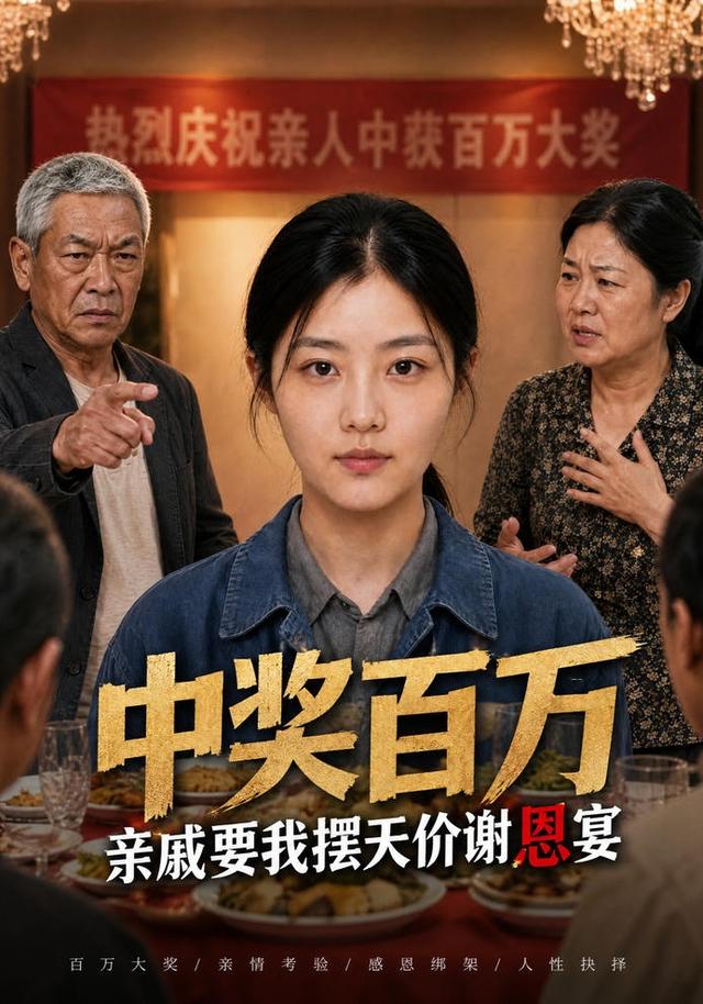 中奖百万，亲戚要我摆天价谢恩宴