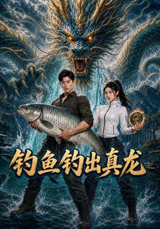 钓鱼钓出真龙
