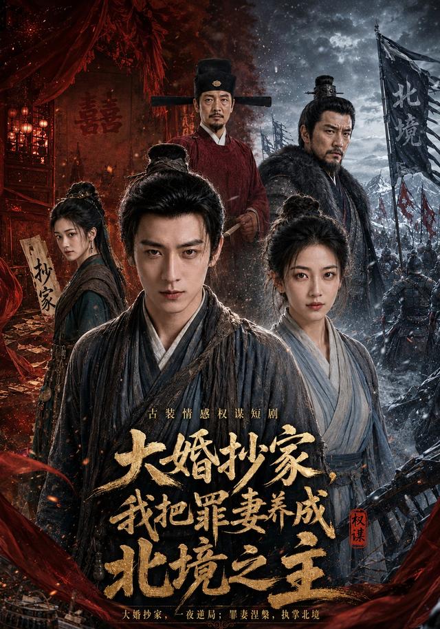 大婚抄家，我把罪妻养成北境之主 cover