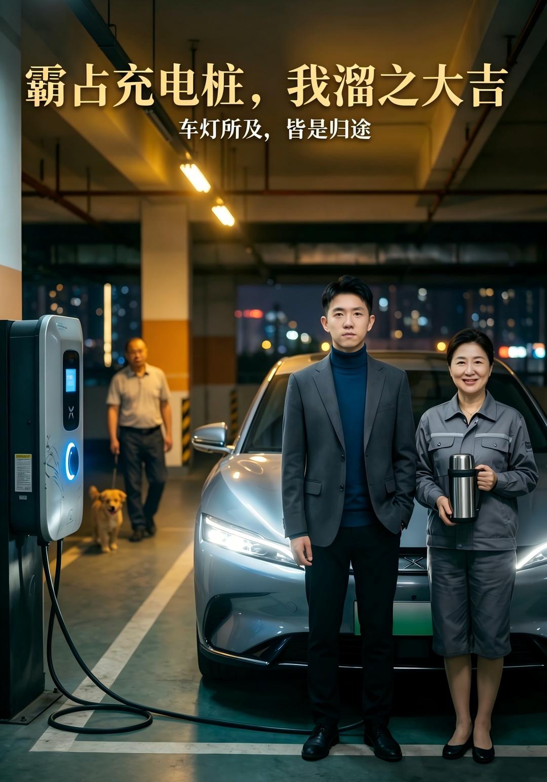 霸占充电桩，我溜之大吉