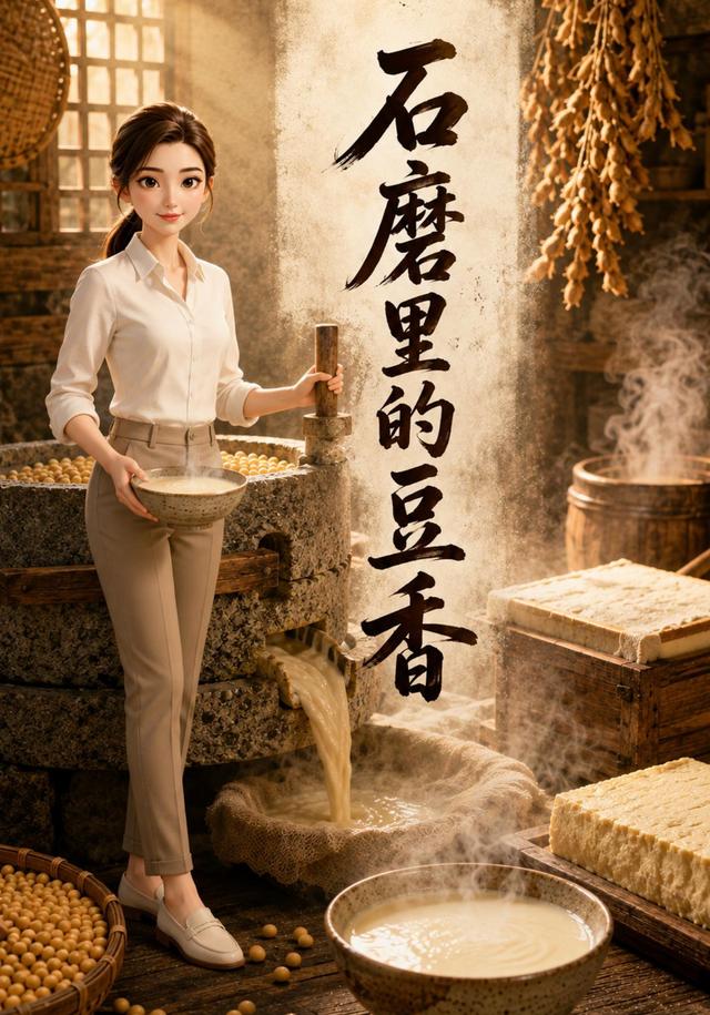 石磨里的豆香 cover