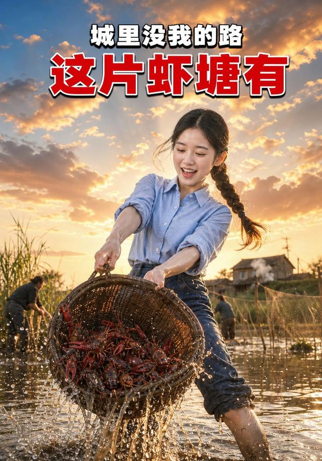 城里没我的路，这片虾塘有 cover