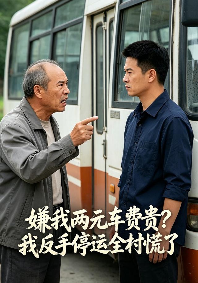 嫌我两元车费贵？我反手停运全村慌了 cover