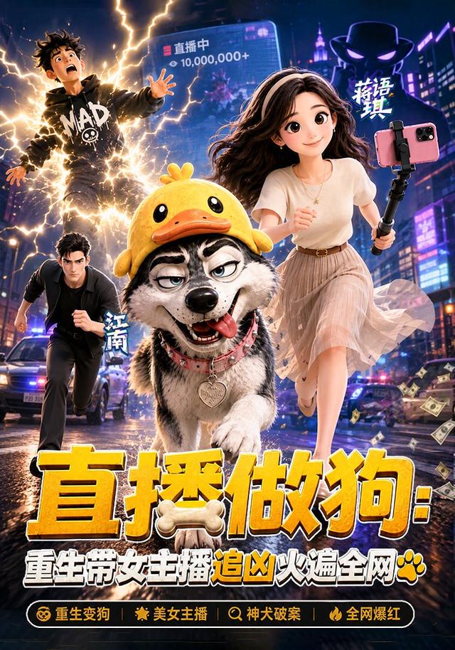 直播做狗：重生带女主播追凶火遍全网 cover