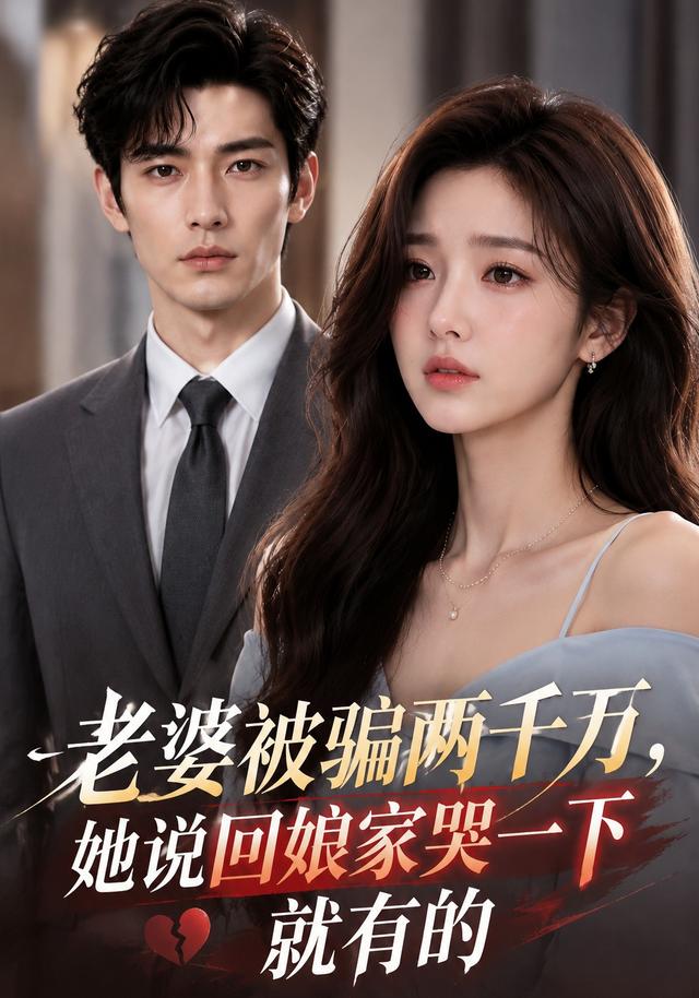 老婆被骗两千万，她说回娘家哭一下就有的 cover