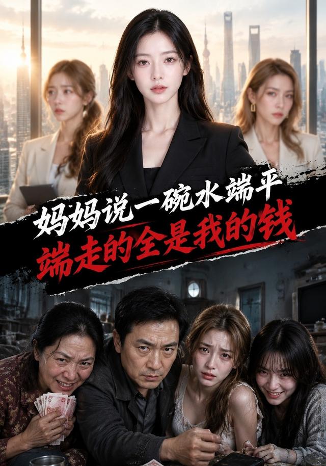 妈妈说一碗水端平，端走的全是我的钱 cover