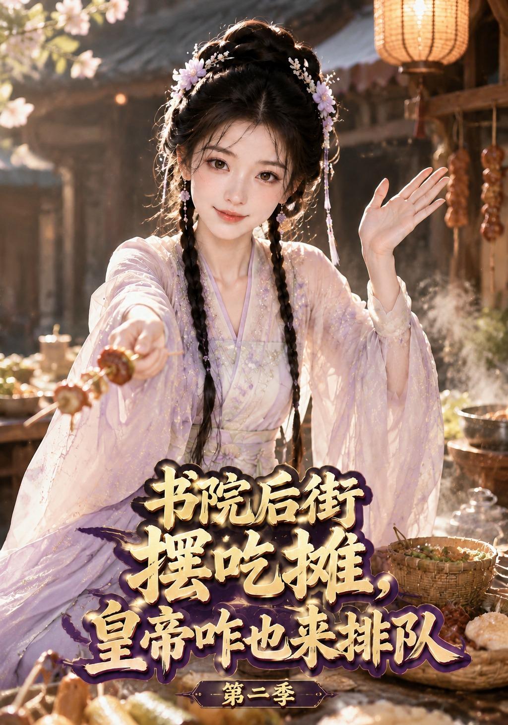 书院后街摆吃摊,皇帝咋也来排队第二季