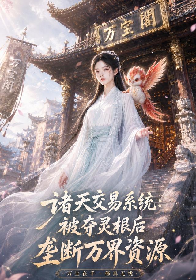 诸天交易系统：被夺灵根后垄断万界资源 cover