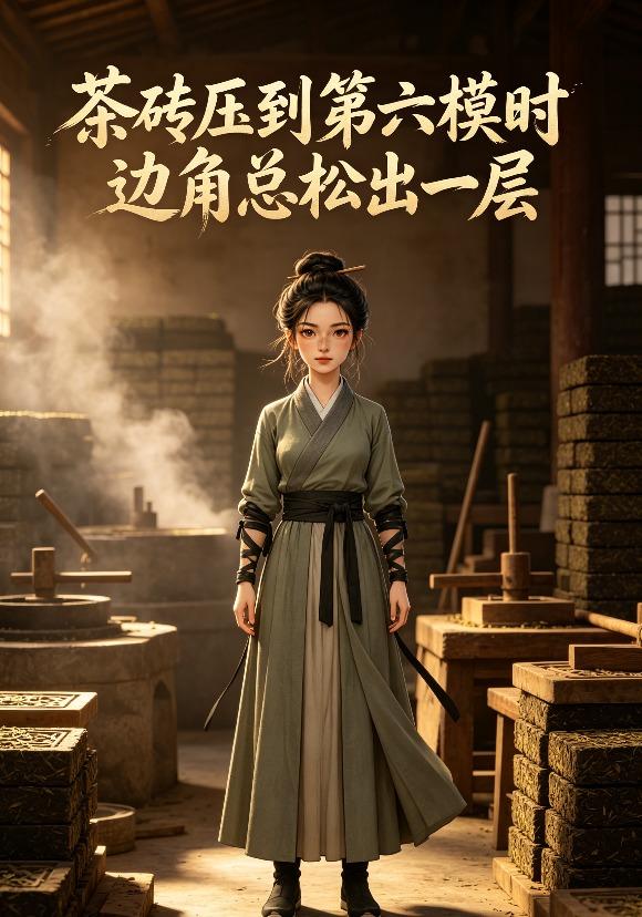 茶砖压到第六模时边角总松出一层 cover