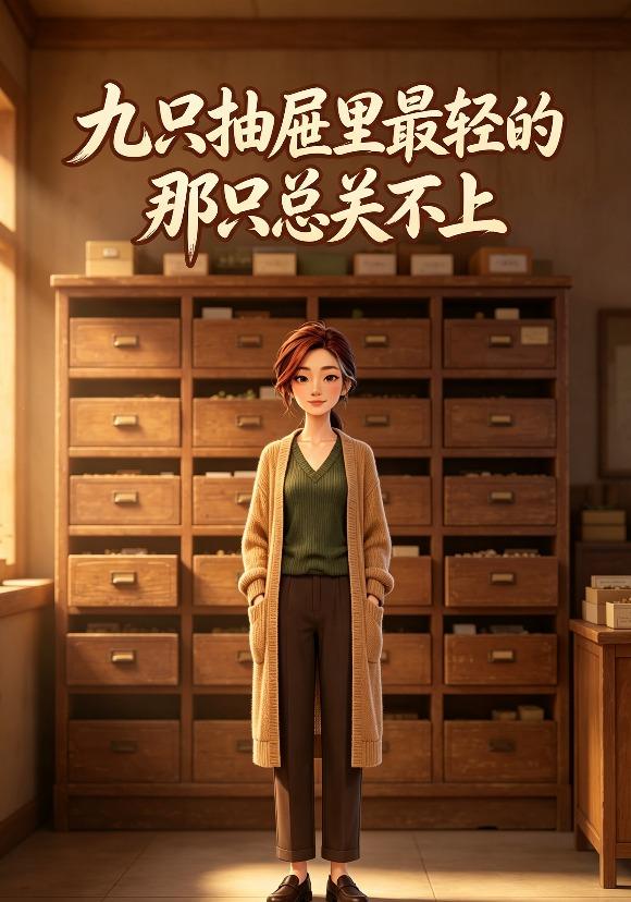 九只抽屉里最轻的那只总关不上 cover