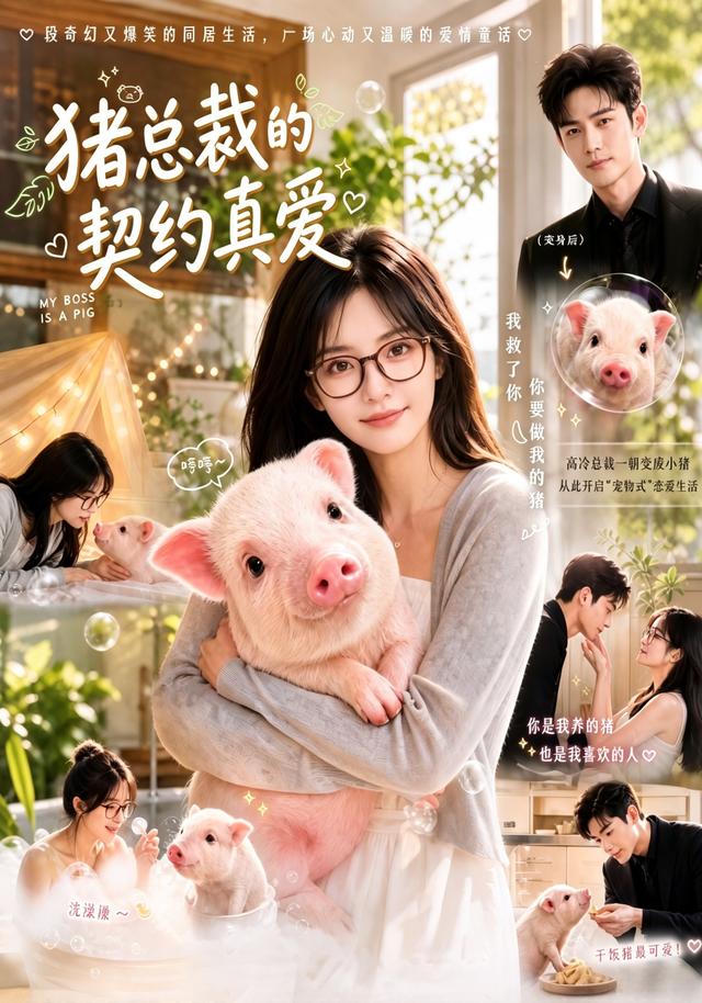 猪总裁的契约真爱 cover