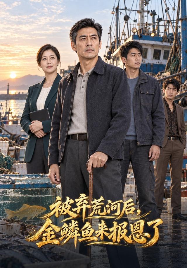 被弃荒河后金鳞鱼来报恩了
