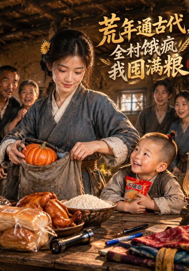 荒年通古代，全村饿疯我囤满粮 cover